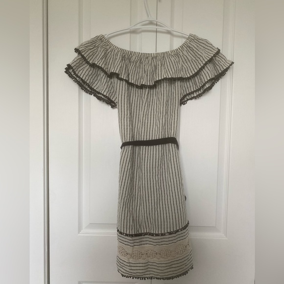 Zara wide-neck dress, size XS - Picture 2 of 3